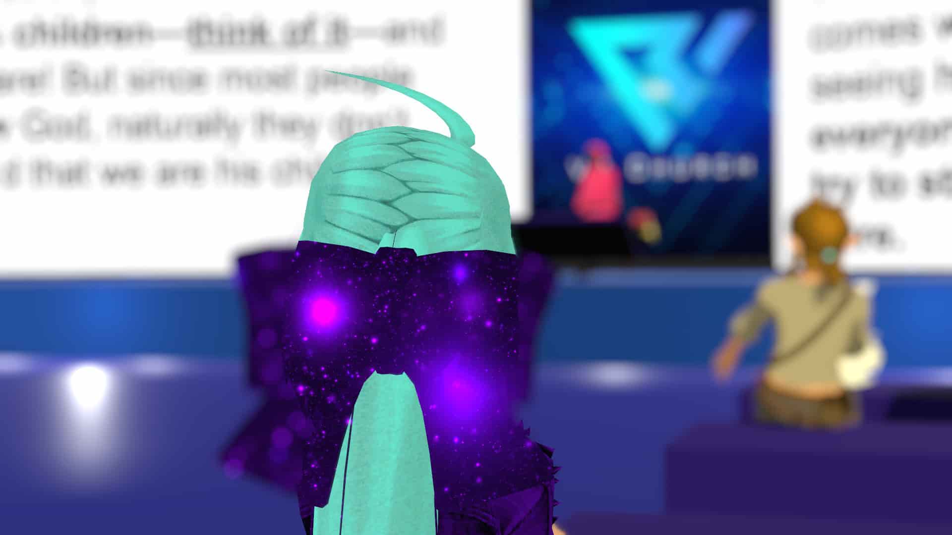 A VR Church service in VRChat